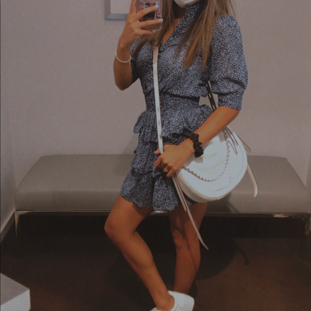 Michael Kors floral navy dress